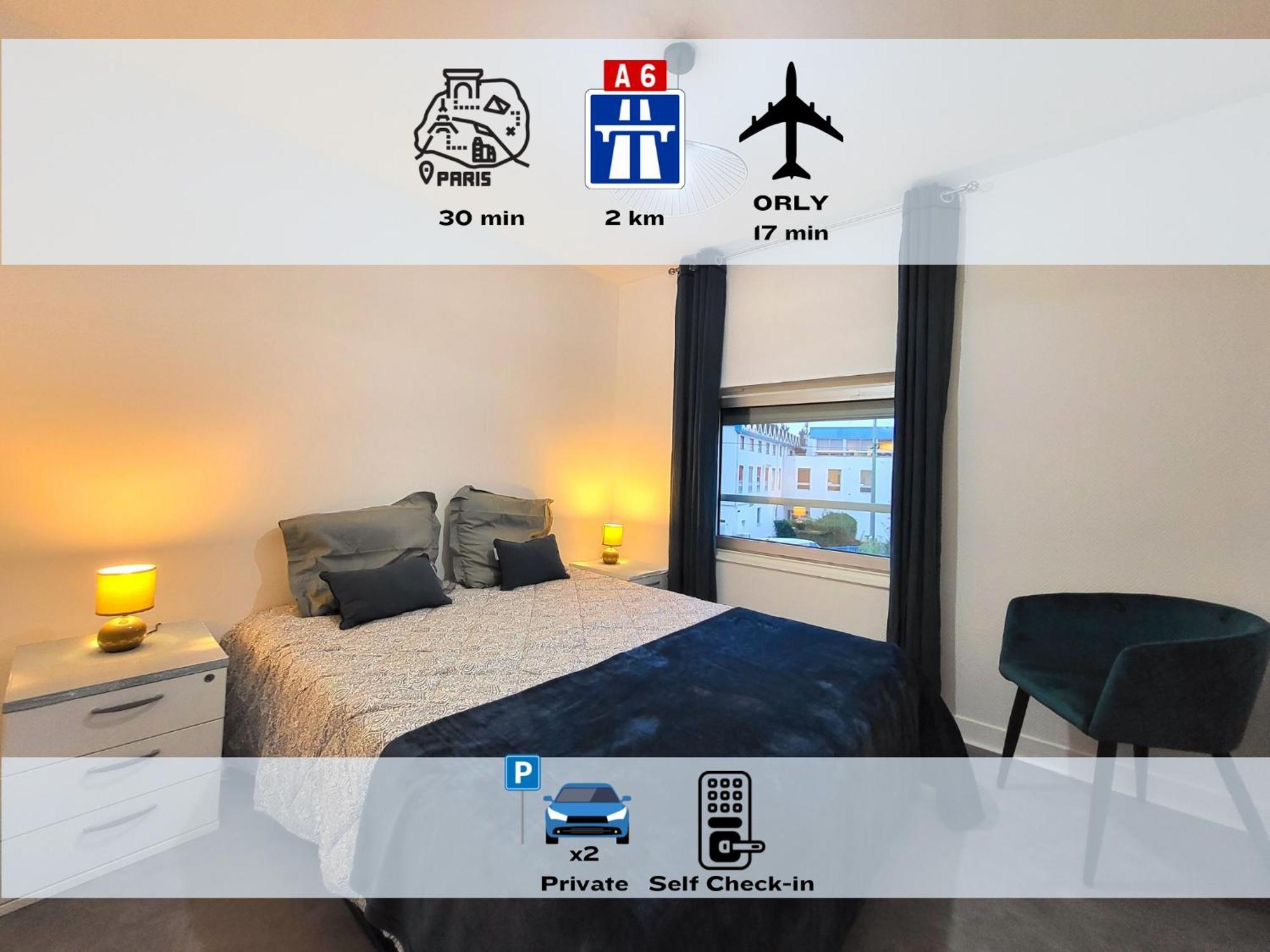 Les Entrepreneurs - Appartements Neufs Et Spacieux, Proche Rer C Et Aeroport Orly Morangis  Esterno foto