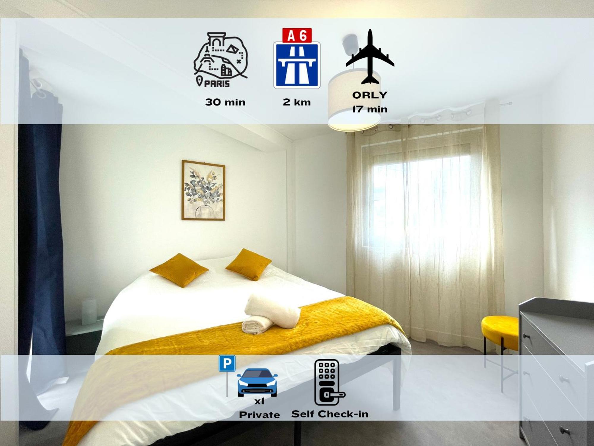 Les Entrepreneurs - Appartements Neufs Et Spacieux, Proche Rer C Et Aeroport Orly Morangis  Esterno foto