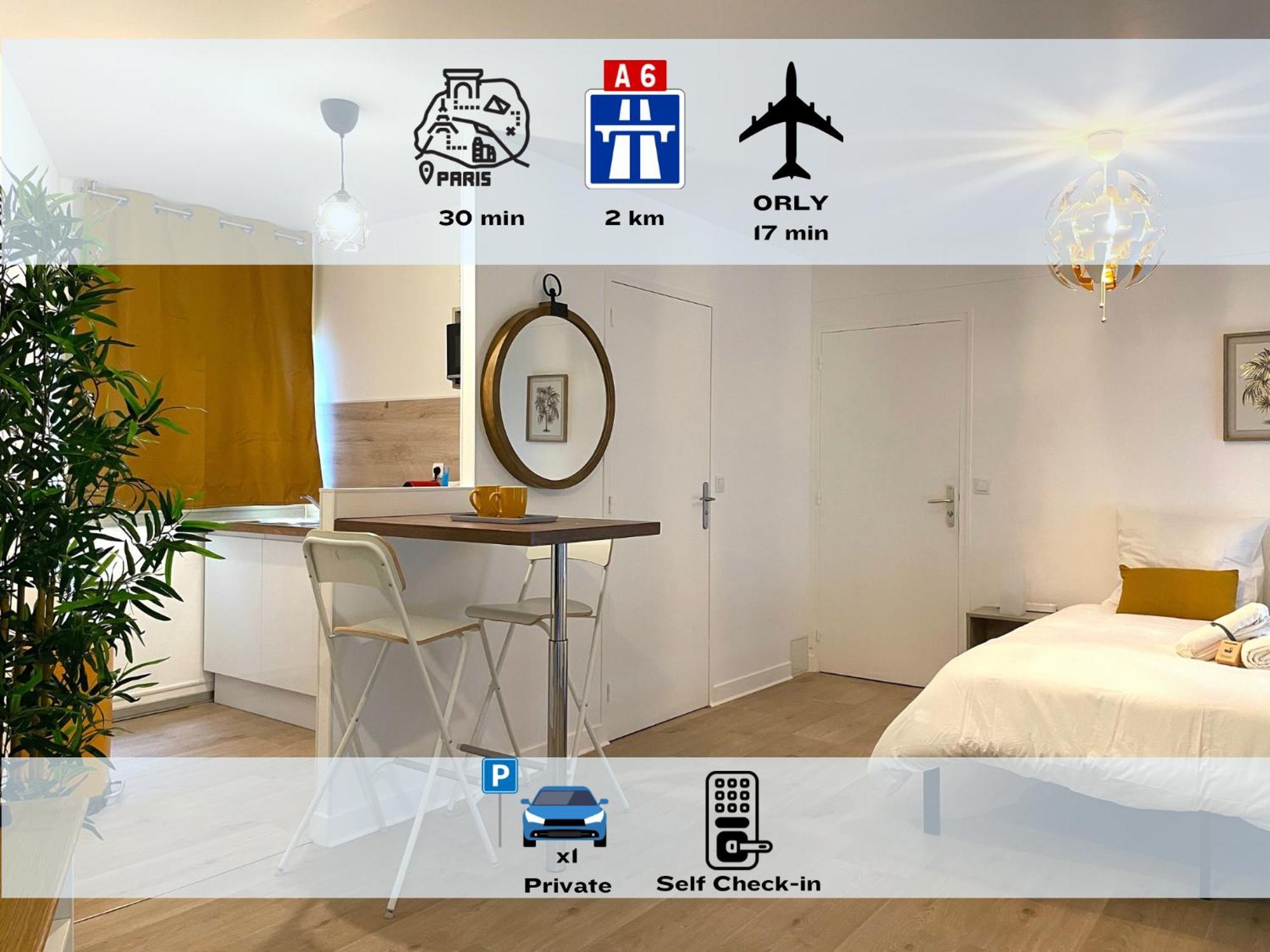 Les Entrepreneurs - Appartements Neufs Et Spacieux, Proche Rer C Et Aeroport Orly Morangis  Esterno foto